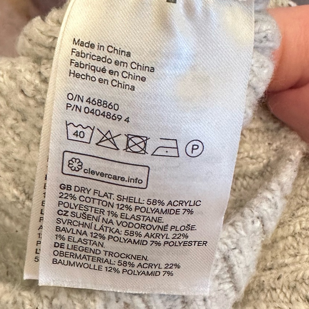 H&M Cream Sweater Dress - Picture 7 of 7